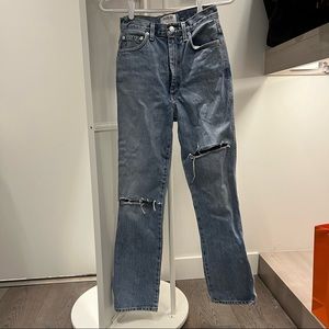 Agolde Straight Leg Jeans
